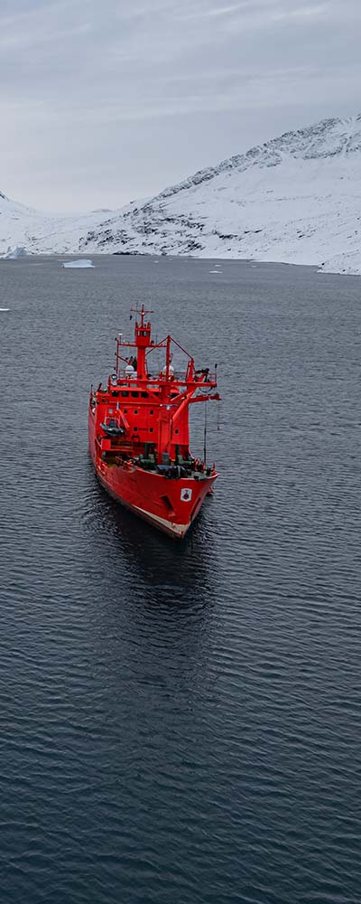 Iceland to Greenland tour by ship Argus