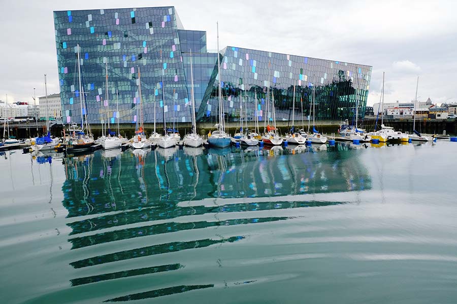 Iceland Reykjavik Harpa Concert Hall